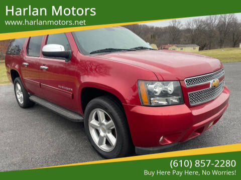 2012 Chevrolet Suburban for sale at Harlan Motors in Parkesburg PA