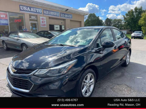 2017 Chevrolet Cruze for sale at USA Auto Sales & Services, LLC in Mason OH