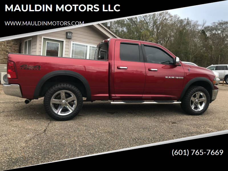 2012 RAM Ram Pickup 1500 for sale at MAULDIN MOTORS LLC in Sumrall MS