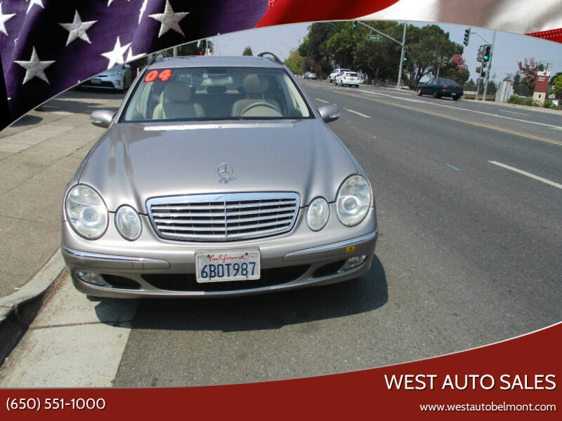 2004 Mercedes-Benz E-Class for sale at West Auto Sales in Belmont CA