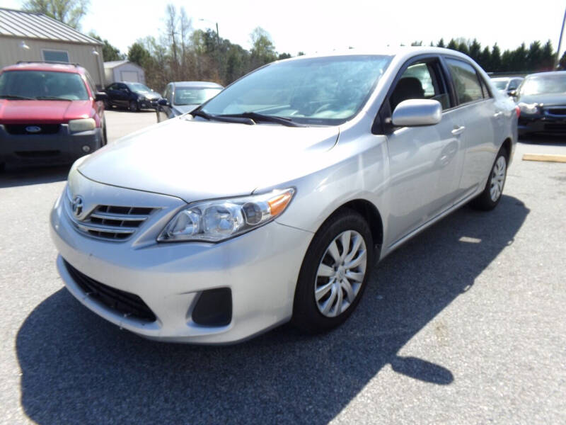 2013 Toyota Corolla for sale at Creech Auto Sales in Garner NC