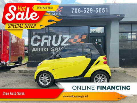 2008 Smart fortwo for sale at Cruz Auto Sales in Dalton GA