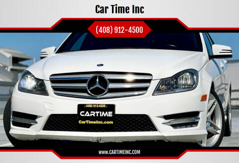 2013 Mercedes-Benz C-Class for sale at Car Time Inc in San Jose CA