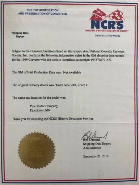 1969 Chevrolet Corvette