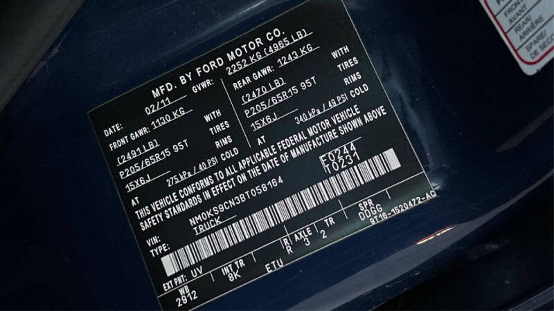 2011 Ford Transit Connect XLT Premium