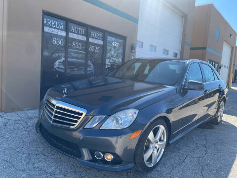 2010 Mercedes-Benz E-Class for sale at REDA AUTO PORT INC in Villa Park IL