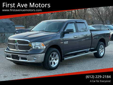 2018 RAM Ram Pickup 1500 for sale at First Ave Motors in Shakopee MN