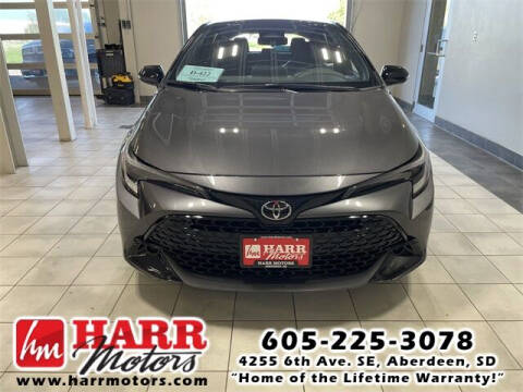 2023 Toyota Corolla Hatchback for sale at Harr Motors Bargain Center in Aberdeen SD