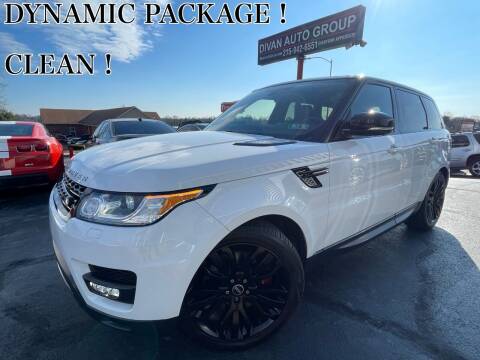 2016 Land Rover Range Rover Sport for sale at Divan Auto Group in Feasterville Trevose PA