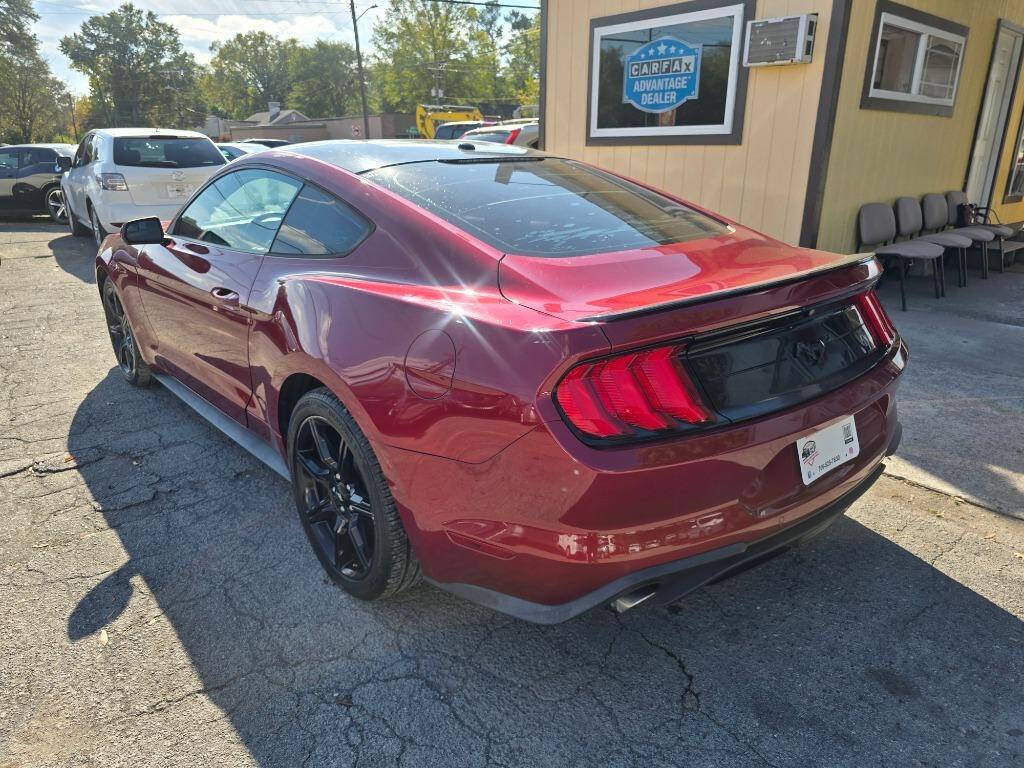 2018 Ford Mustang for sale at DAGO'S AUTO SALES LLC in Dalton, GA