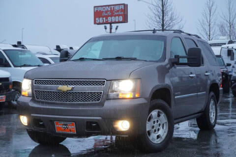 2012 Chevrolet Tahoe for sale at Frontier Auto & RV Sales in Anchorage AK