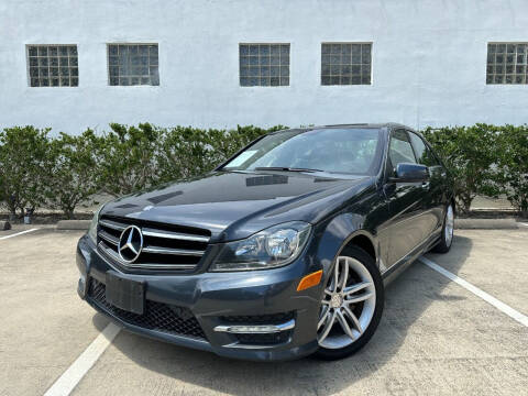 2014 Mercedes-Benz C-Class for sale at UPTOWN MOTOR CARS in Houston TX