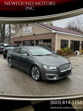 2018 Lincoln MKZ for sale at NEWFOUND MOTORS INC in Seabrook NH