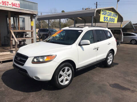 2007 Hyundai Santa Fe for sale at Texas 1 Auto Finance in Kemah TX