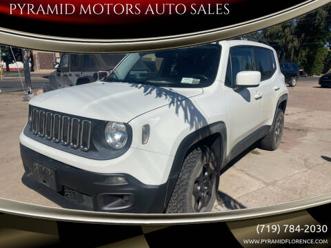 2016 Jeep Renegade for sale at PYRAMID MOTORS AUTO SALES in Florence CO