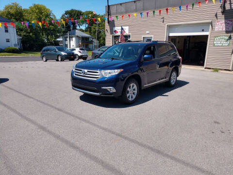 2012 Toyota Highlander for sale at Boutot Auto Sales in Massena NY