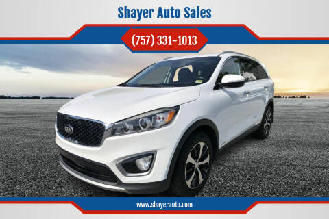 2016 Kia Sorento for sale at Shayer Auto Sales in Cape Charles VA