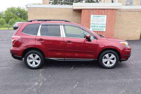 2016 Subaru Forester for sale at LENTZ USED VEHICLES INC in Waldo WI