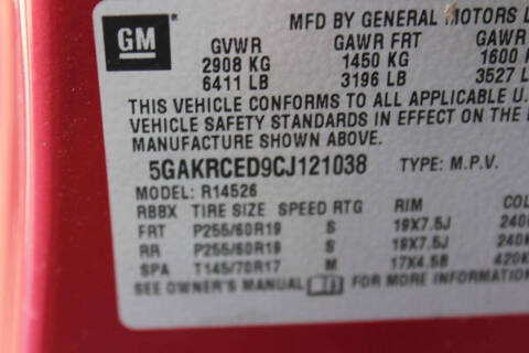 2012 Buick Enclave Leather