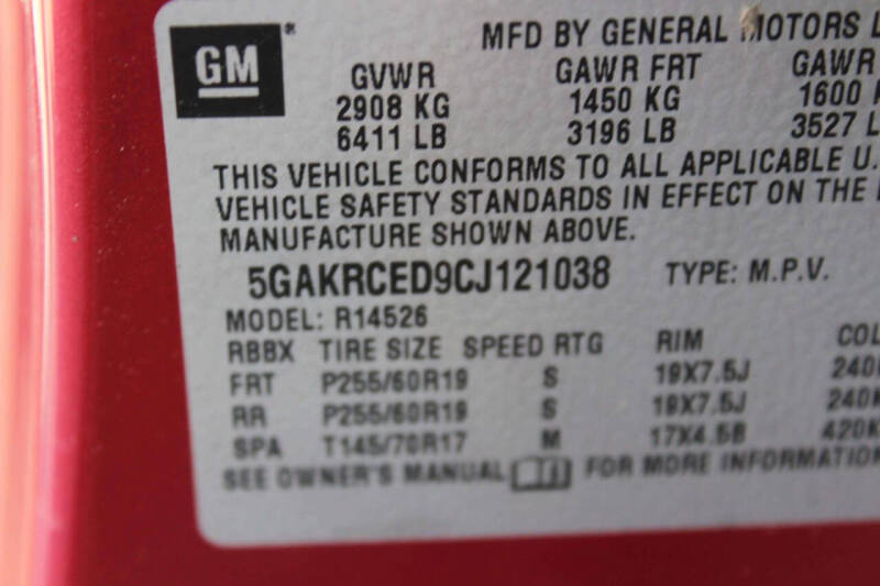 2012 Buick Enclave Leather