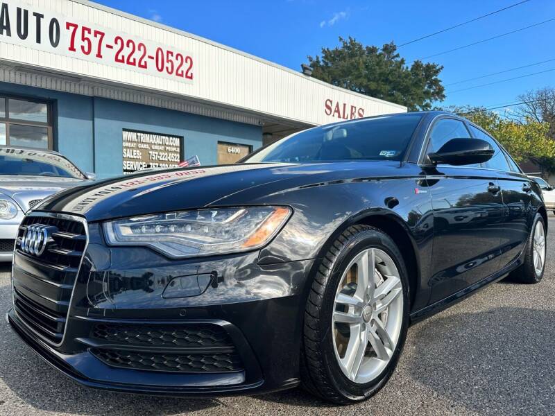 2012 Audi A6 for sale at Trimax Auto Group in Norfolk VA