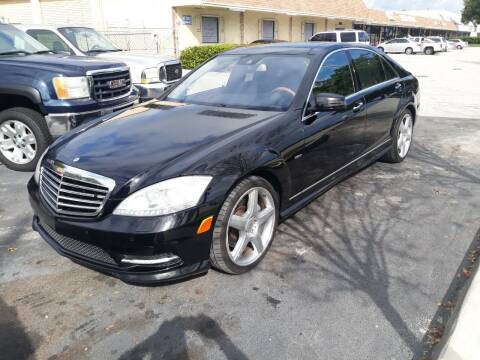 2012 Mercedes-Benz S-Class for sale at LAND & SEA BROKERS INC in Pompano Beach FL