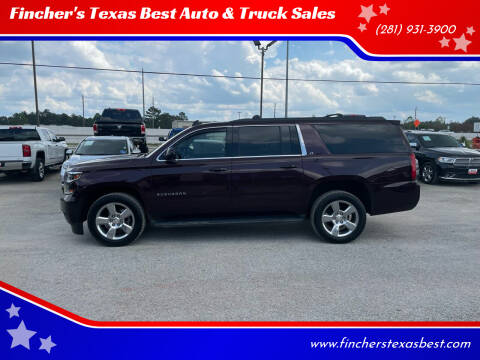 2017 Chevrolet Suburban for sale at Fincher's Texas Best Auto & Truck Sales in Tomball TX