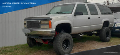 1993 GMC Suburban for sale at Autosnow4sale.com in El Dorado CA
