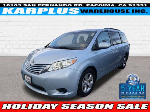 2017 Toyota Sienna for sale at Karplus Warehouse in Pacoima CA