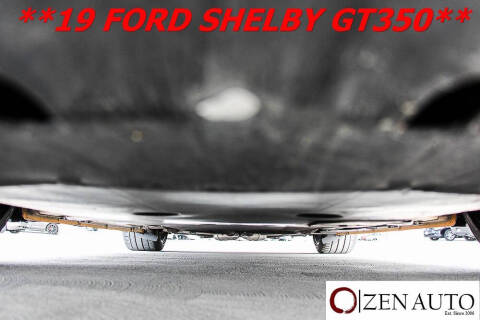 2019 Ford Mustang Shelby GT350