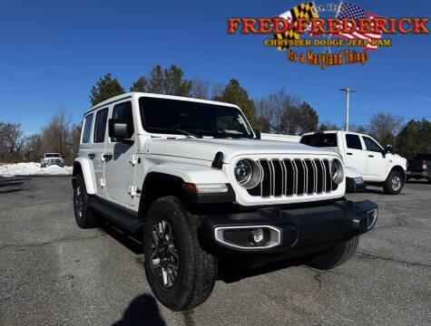 2025 Jeep Wrangler for sale at FRED FREDERICK CHRYSLER, DODGE, JEEP, RAM, EASTON in Easton MD