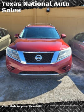 2013 Nissan Pathfinder for sale at Texas National Auto Sales in San Antonio TX
