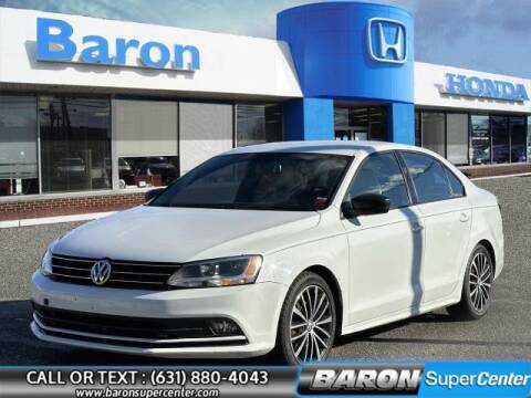 2015 Volkswagen Jetta for sale at Baron Super Center in Patchogue NY