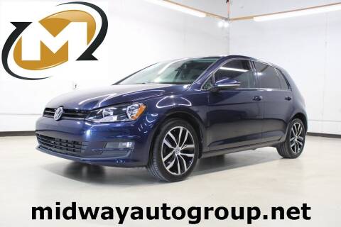 2017 Volkswagen Golf for sale at Midway Auto Group in Addison TX