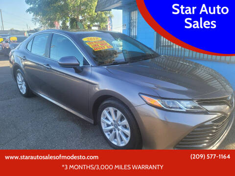 2018 Toyota Camry for sale at Star Auto Sales in Modesto CA