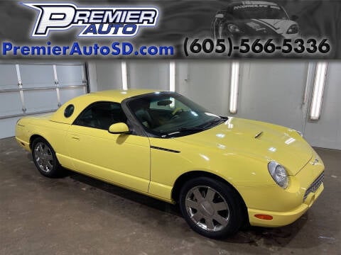 2002 Ford Thunderbird for sale at Premier Auto in Sioux Falls SD