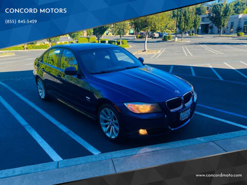 2011 BMW 3 Series for sale at CONCORD MOTORS in Concord CA