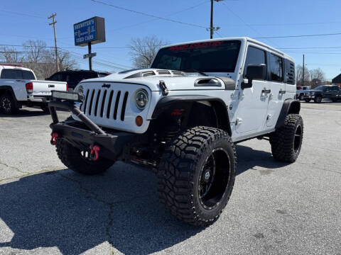 2012 Jeep Wrangler Unlimited for sale at Brewster Used Cars in Anderson SC