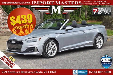 2021 Audi A5 for sale at Import Masters in Great Neck NY
