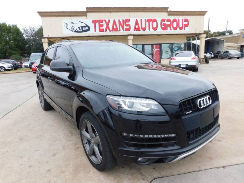 2015 Audi Q7 for sale at Texans Auto Group in Spring TX