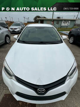 2014 Toyota Corolla for sale at P & N AUTO SALES LLC in Corpus Christi TX