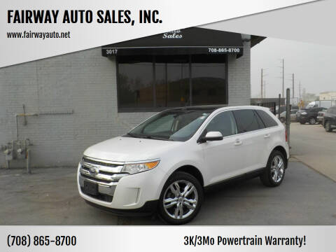 2013 Ford Edge for sale at FAIRWAY AUTO SALES, INC. in Melrose Park IL