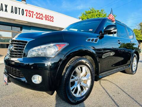 2012 Infiniti QX56 for sale at Trimax Auto Group in Norfolk VA