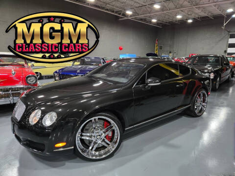 2004 Bentley Continental for sale at MGM CLASSIC CARS in Addison IL