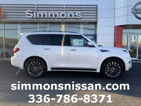 2023 Nissan Armada for sale at SIMMONS NISSAN INC in Mount Airy NC