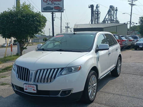 2011 Lincoln MKX for sale at El Rancho Auto Sales in Des Moines IA