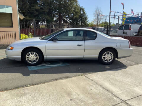 2002 Chevrolet Monte Carlo for sale at Caspian Auto Center in Vallejo CA