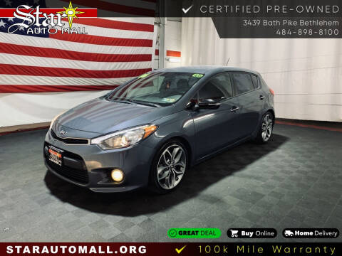 2016 Kia Forte5 for sale at STAR AUTO MALL 512 in Bethlehem PA