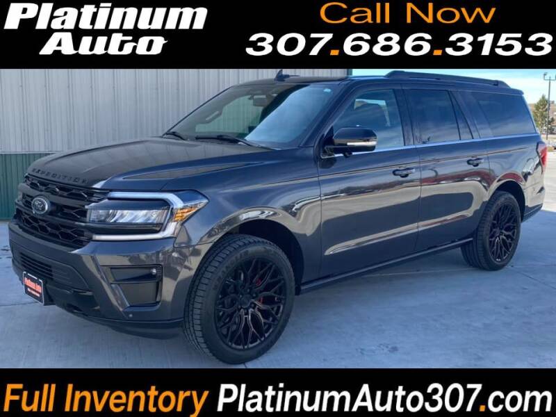 2022 Ford Expedition MAX for sale at Platinum Auto in Gillette WY