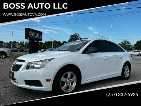 2014 Chevrolet Cruze for sale at BOSS AUTO LLC in Norfolk VA